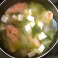 メテオDX's cooksnap of when they made 北海道☆鮭のあら汁♪.