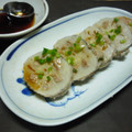 Jock's cooksnap of when they made れんこんのはさみ蒸し　梅ポンだれ.