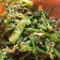 いなまよちゃん's cooksnap of when they made ✿小松菜のごまあえ♪レンジで簡単✿.