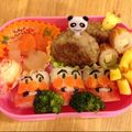 マーイチン's cooksnap of when they made 簡単！キャラ弁当☆ミニ俵アンパンマン.