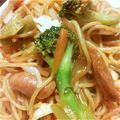 あおなおちゃん's cooksnap of when they made ケチャップと○○で☆うちのナポリタン.