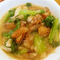 みどりまるちゃん's cooksnap of when they made 唐揚げと小松菜のみぞれ煮.