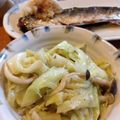 akimammy's cooksnap of when they made キャベツとしめじアンチョビガーリック炒め.