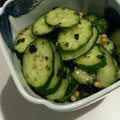 nazuki♪'s cooksnap of when they made 和えるだけおつまみ☆お茶漬けきゅうり.