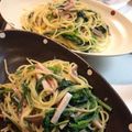 しろぽん63's cooksnap of when they made 分量簡単！ほうれん草のクリームパスタ.