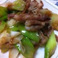 いせご's cooksnap of when they made 簡単すぐ出来る豚バラねぎ炒め.