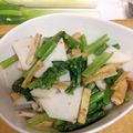 ボンユーマ's cooksnap of when they made 小松菜とかぶのゴマドレサラダ.