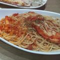 tsuka_m's cooksnap of when they made カニのトマトクリームパスタ.