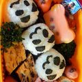 ヨンセンlove's cooksnap of when they made 俵パンダ弁当（キャラ弁）.