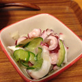 ママかちゃん's cooksnap of when they made たこときゅうりの酢の物.