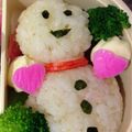 iichikoto's cooksnap of when they made クリスマス☆おにぎり.