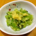みんとこ's cooksnap of when they made 蕪の葉(小松菜)のクリームコーン和え.