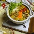 オレンジデイ's cooksnap of when they made 水菜ではりはりカレー鍋.