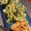 ひっこ's cooksnap of when they made にんじんの葉っぱは旨い！さくっと天ぷら.