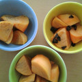 tiare＊'s cooksnap of when they made 柿と塩コショウ.