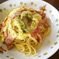 流恋情歌's cooksnap of when they made ♥ 本場のイタリアン　カルボナーラ♥.
