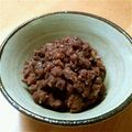 nomujun's cooksnap of when they made 初めてでもできた！圧力鍋で手作りつぶ餡.