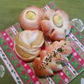 ひれまま's cooksnap of when they made 楽しい♡1つの生地で4種類のあんぱん♡.