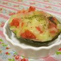 赤い電話's cooksnap of when they made アボガド明太チーズ.