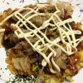 huto☆'s cooksnap of when they made 卵ごはんのお好み焼き♪.