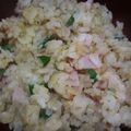 sanama0826's cooksnap of when they made 卵とハムの簡単チャーハン.