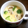 ぷちぷち♪♪'s cooksnap of when they made 簡単☆レンジで洋風茶碗蒸し(*'v'*).