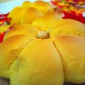 ももฅ•ω•ฅにゃん's cooksnap of when they made ハロウィンに♪ビックリ南瓜パン☆.