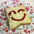 龍青空ママ's cooksnap of when they made 残ったたまごサラダでトースト　オムレツ風.