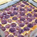 ハガネ's cooksnap of when they made 炊飯器で簡単♡ワイン香るブドウのケーキ.