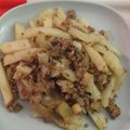 オタワのあの子's cooksnap of when they made 牛ひき肉ときのことじゃがいもガーリック炒.
