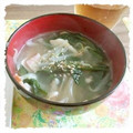しょみ一's cooksnap of when they made 簡単☆青梗菜ともやしの中華スープ♪.