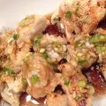 OCOOK's cooksnap of when they made **ねぎソースのチキン竜田**.
