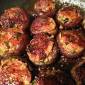 zuncafe's cooksnap of when they made ＊しいたけの肉詰め＊.
