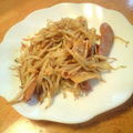 salymama's cooksnap of when they made もやしとウィンナーのキムチマヨ和え.