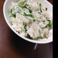 えりしゃん♡'s cooksnap of when they made 鯵の塩焼きと大根葉の混ぜご飯.