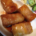 yume8823's cooksnap of when they made てりてり♪厚揚げの豚肉巻き.