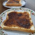 ponnko's cooksnap of when they made 【保育園のおやつ】かりんとうトースト.