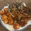 Yokchina's cooksnap of when they made 基本のかき揚げ天ぷら*サクサクになるコツ.