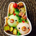 ミセスあまぐり's cooksnap of when they made 【キャラ弁】簡単小鳥おにぎり。.