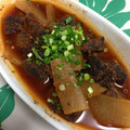 ガノッチ's cooksnap of when they made 圧力鍋で作る鯨の大和煮.