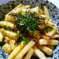 ｘとわｘ's cooksnap of when they made ＊長いもの甘辛揚げ＊.