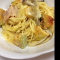 smile♂'s cooksnap of when they made どこにも負けない絶品クリームパスタ.