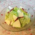 ローズティー＊'s cooksnap of when they made 〇りんごとレタスのマヨネーズサラダ〇.
