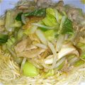 まりこママ☆'s cooksnap of when they made あんかけ素麺♪パリパリ焼いて.