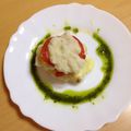 8686mama's cooksnap of when they made 鱈とトマトのミルフィーユをバジルソースで.