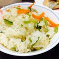 テンちゃん♪'s cooksnap of when they made 小松菜とおじゃこの混ぜご飯♪.