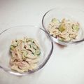 息子専属☆調理師's cooksnap of when they made れんこんときゅうりのツナサラダ.