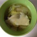 夫婦鯉's cooksnap of when they made ★簡単なんちゃって水餃子スープ風★.