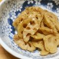 Hkitty's cooksnap of when they made れんこんの味噌炒め煮.