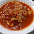 yuuukicha's cooksnap of when they made 簡単！たっぷり野菜のミネストローネ♬.